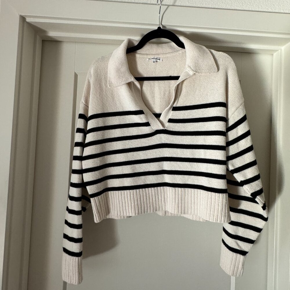Reformation Striped Sweater